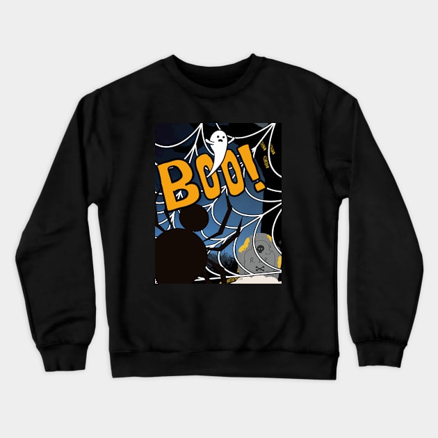 boo Crewneck Sweatshirt by ANYIN